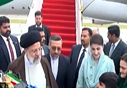 في اليوم الثاني من زيارته الرسمية لباكستان... الرئيس الإيراني يصل إلى لاهور