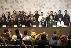 نشست خبری فیلم لاتاری - روز سوم جشنواره فیلم فجر