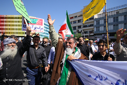 عدالت خواهی بین‌المللی- راهپیمایی روز قدس در تهران(2)