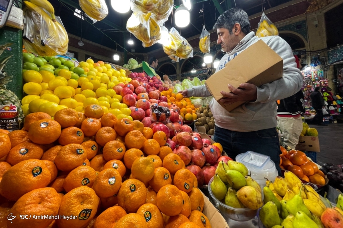 حال و هوای بازار تجریش در آستانه عید نوروز