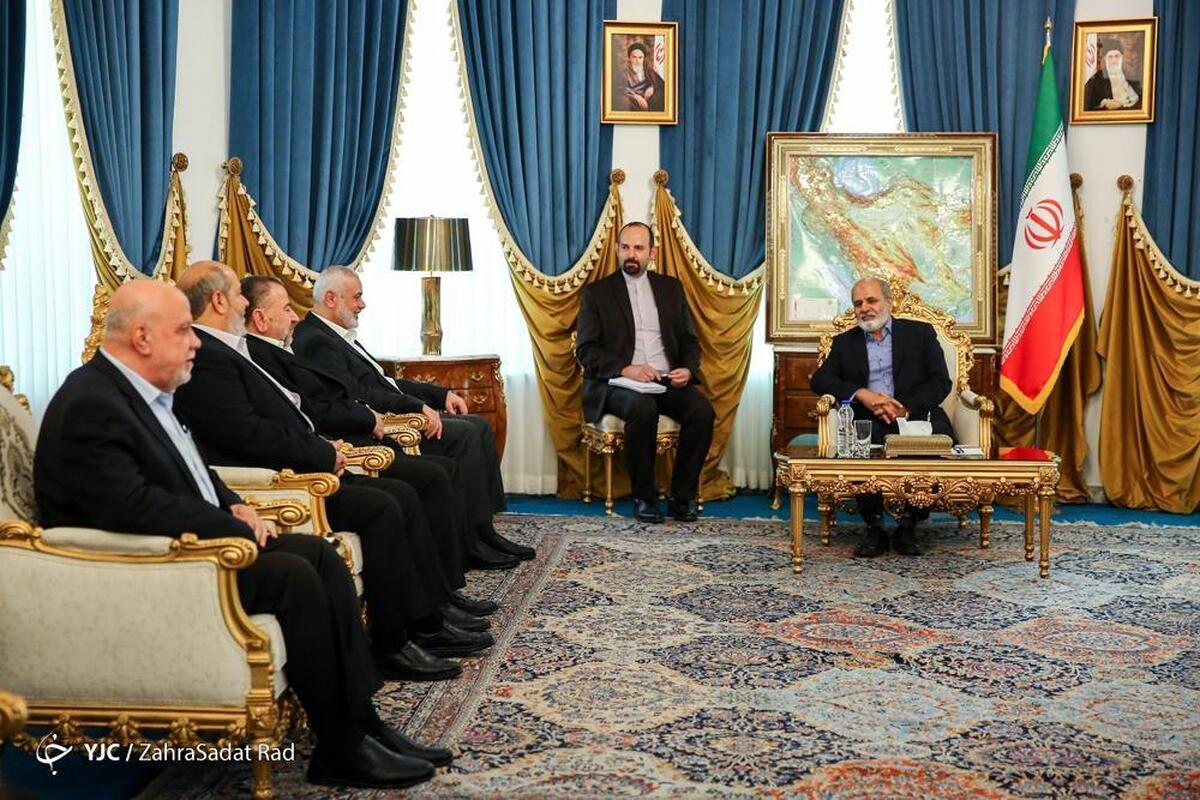 دیدار وزیر امور خارجه سوریه با دبیر شورای عالی امنیت ملی کشور