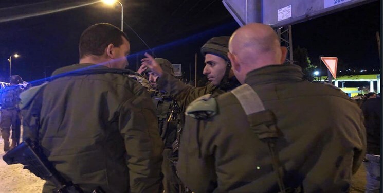 Shooting at the Zionist checkpoint in Ramallah