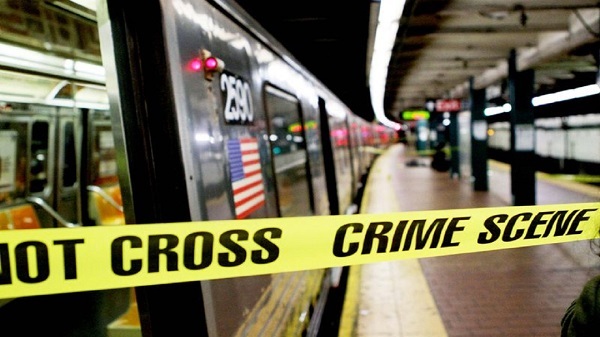 Three people slashed, one punched in chain of attacks on NYC subway train