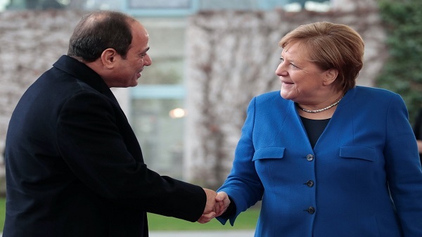 Merkel, Egypt's Sisi agree Gaza ceasefire must be stabilized