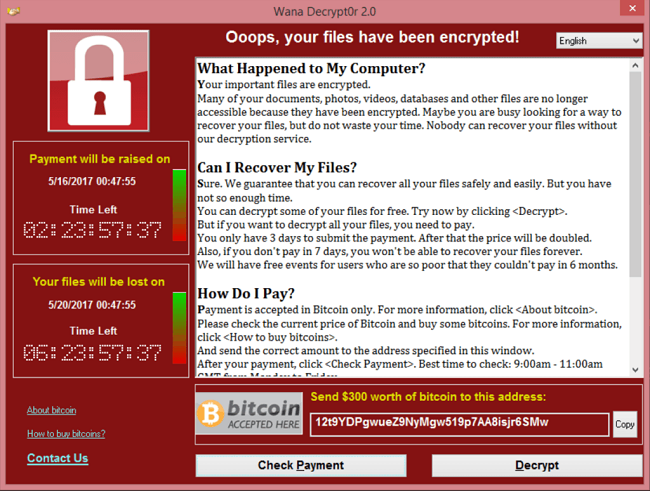 جزئیات حمله سایبری WannaCry