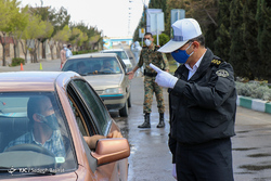 کنترل تردد خودرو‌های غیربومی در ورودی‌های همدان
