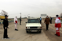 کنترل تردد خودرو‌های غیربومی در ورودی‌های همدان