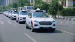 نخستین آزمایش تاکسی رباتیک بایدو چین + فیلم