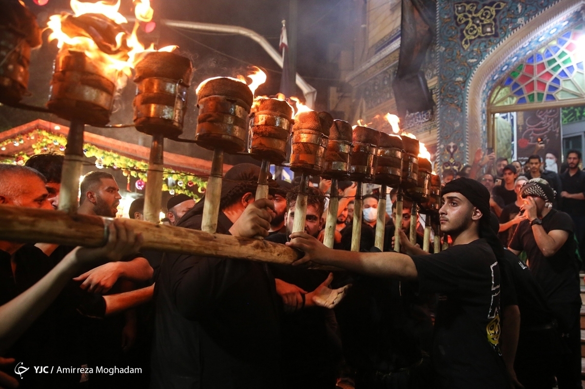 مراسم عزاداری عاشورای حسینی (ع) - بازار تبریز