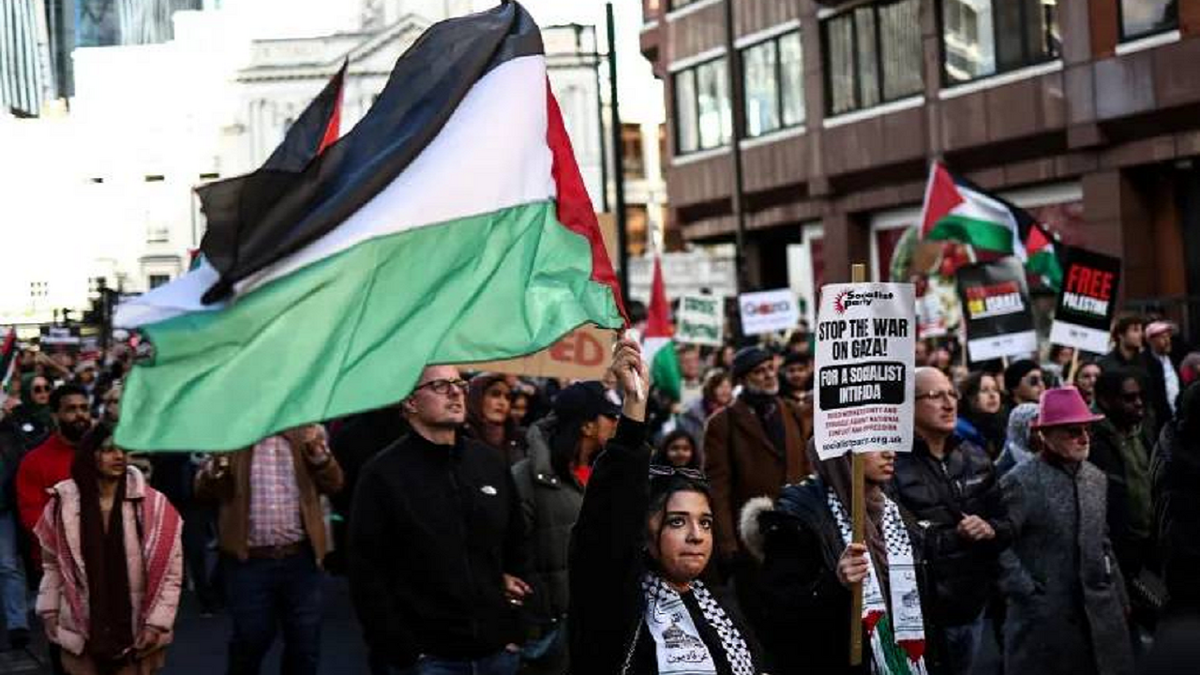 تظاهرات گسترده در اسکاتلند در حمایت از مردم غزه