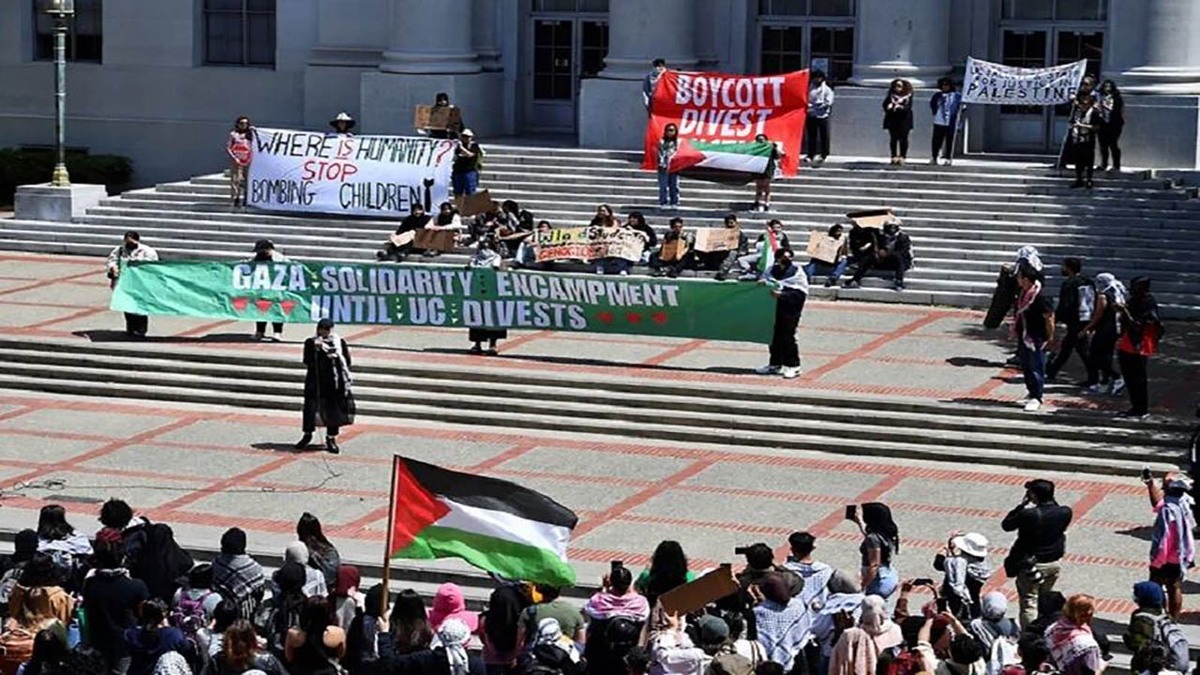 تداوم اعتراض‌های دانشجویی در اروپا در حمایت از مردم غزه
